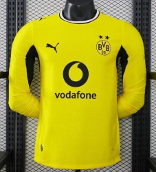 2627 BVB home long sleeve player version Soccer Jersey